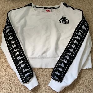 kappa white sweatshirt